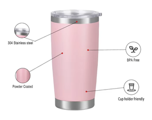 Vaso Térmico de 30 oz con Tapa, Vasos de Acero Inoxidable con Aislamiento al Vacío, Taza Reutilizable con Recubrimiento en Polvo, Taza de Viaje de Doble Pared a Prueba de Fugas - Product Image 4