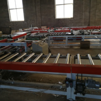 Panneau automatique de plafond de gypse faisant la machine comportant des composants de roulement de pompe de PLC pour la production de panneau de plâtre