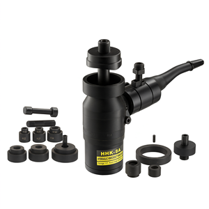 Punzonadora Hidráulica HHK-8A 16-60mm con Cabezal Giratorio Universal para Paneles Eléctricos y Placas de Acero - Product Image 1