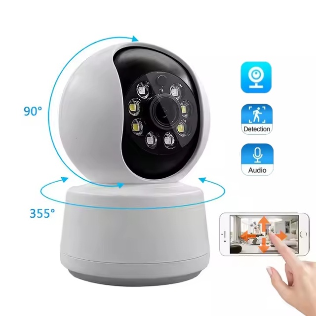 Very Good Price WiFI Wireless HD Color Night Vision Mobile Detection Alarm Phone Remote Viewing Security Camera