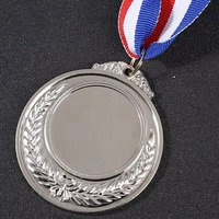 Médailles de prix par sublimation personnalisées, finition or argent cuivre, trophées vierges pour événements sportifs d'entreprise