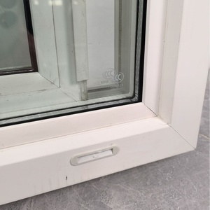 หน้าต่างบานเลื่อน UPVC แบบติดตั้งสไตล์อเมริกัน คุณสมบัติกันเสียง ดีไซน์มินิมอล สำหรับระเบียงแบบปิด - Product Image 4