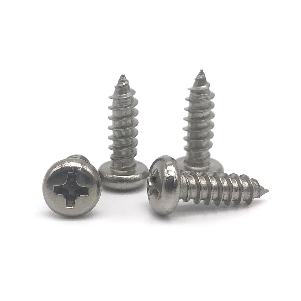 Galvanized Pan Head Concrete Wood Self Tapping Screw For Plastic Stainless Steel Metal roofing