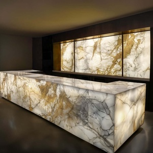 유연한 DC24V LED 조명 시트 백라이트 대리석 수조를위한 현대적인 디자인 따뜻한 흰색 및 차가운 흰색 LED 패널 시트 - Product Image 1