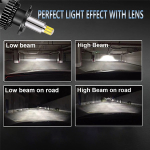 Yosovlamp 45W 90W Super brillante 360 LED faro S9 S5 H3 HB3 HB4 H7 <span class=keywords><strong>H1</strong></span> 6/8/12 lados 360 grados modelos A3 y K5 - Product Image 6
