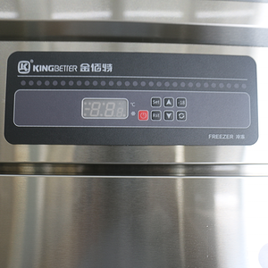 Utensílio de cozinha para uso comercial, equipamento de cozinha com visor de aço inoxidável, 6 espaços em vidro, para geladeira, congelador