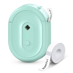 Machine à étiquettes thermique Jiuyin Mini avec ruban 12-15 mm pour autocollants de journal et d'événements, garantie 1 an - Product Image 1