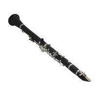 Bb Flat Clarinet Ebonite 17 Keys System with Case Shoulder Straps