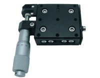 Plataforma de Traducción Deslizante de Precisión 02TMS61 con Construcción de Aleación de Aluminio, Precisión de 0.002mm, Carrera de 13mm, 1 Año de Garantía