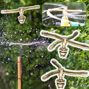 Boquilla de Riego para Jardín de 1/2 Pulgada con 2/3/4 Brazos, Accesorios de Jardín, Boquilla de Riego, Rociador Rotatorio Automático - Product Image 6