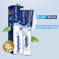 Dentifrice à la menthe pour adultes de marque privée 101g de parfum frais et durable avec du bicarbonate de soude naturel pour la maison et les voyages