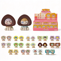 Snuggle Twins Blind Box Figurines jumelles en résine magnétiques à assembler Dessert Hood Pair Blind Box Décoration de table et de bureau Cadeaux