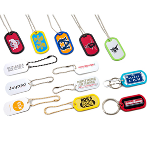 उपहार के लिए फ़ैक्टरी निर्माता कस्टम थोक सस्ता डॉग टैग - Product Image 1