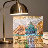 Fabricante de Vidrio Artístico Pintado a Mano, Proveedor de Paneles de Vidrio Decorativos Templados Personalizados, OEM ODM