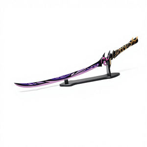 Réplica de Arma de Impacto de 109 cm del Juego Popular, Espada Katana Samurai de Raiden Shogun Baal, 1.9 kg - Product Image 3