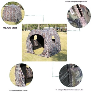 Tenda da <span class=keywords><strong>Campeggio</strong></span> Pieghevole Facile e Rapida da Montare <span class=keywords><strong>per</strong></span> Quattro Stagioni, in Tessuto Oxford Premium, Capacità 3 Persone, <span class=keywords><strong>per</strong></span> Ogni Condizione Meteorologica - Product Image 2