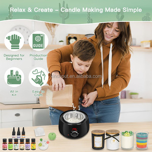 Nến Làm Thiết Lập 1200G Sáp Đậu Nành Tự Làm Nến Làm Kit Cho Người Lớn Người Mới Bắt Đầu Sáp Điện Melter Với Hoàn Chỉnh Nến Làm Kit - Product Image 6