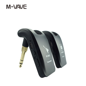M-VAVE WP-5 Trasmettitore e Ricevitore Wireless per Chitarra, Sistema Audio Stereo/Mono Commutabile per Chitarra Elettrica, Basso e <span class=keywords><strong>Strumenti</strong></span> <span class=keywords><strong>a</strong></span> <span class=keywords><strong>Fiato</strong></span> - Product Image 1