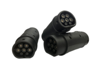 Adaptateur GB/T vers Type 2 pour véhicules électriques, convertisseur de charge AC 16A/32A pour voitures électriques chinoises vers bornes de recharge européennes