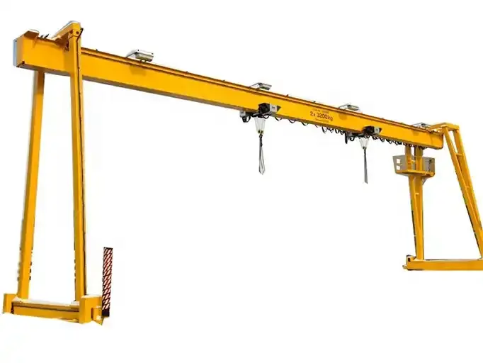 5 ton 10 ton 20 ton bingkai listrik roda Gantry rel derek dipasang Gantry Crane harga