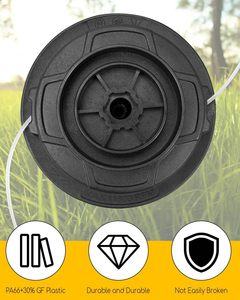 Tête de coupe C6-2 M8x1.25 pour débroussailleuse <span class=keywords><strong>Stihl</strong></span> Autocut <span class=keywords><strong>FS38</strong></span> FS40 FS45 FS50 - Product Image 3