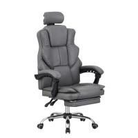 Chaise de bureau pivotante en cuir, vente directe usine, moderne, haute qualité, pour manager, PC, avec appui-tête