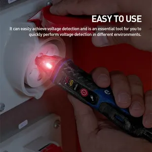 Détecteur de tension sans contact <span class=keywords><strong>Bosch</strong></span> GVD 1000-17, testeur de tension 24V-1000V, stylo indicateur de tension, auto-test de tension, détecteur intelligent de point de rupture - Product Image 4