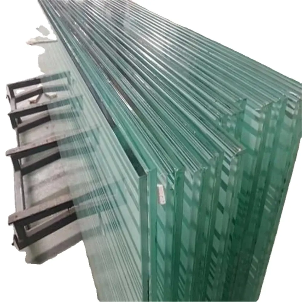Fábrica de vidrio en China hojas de vidrio al por mayor edificio de vidrio