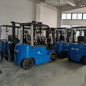 High Quality New 3 Ton Electric Forklift Lithium-Ion Battery Hydraulic Side Shifter Two-Stage Mast Chinese <b>Seated</b> for - Product Image 3