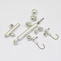 Vente en gros poids en étain plombs perles de pêche poids fendus pour accessoires de pêche