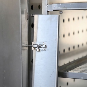 Machine à fumage commerciale en acier inoxydable pour viande, poisson, volaille, fromage et <span class=keywords><strong>noix</strong></span> avec écran tactile PLC - Product Image 4