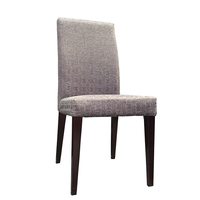 China Manufacturer Supply Cheap Aluminium Alloy Chair Brown Dining Chair