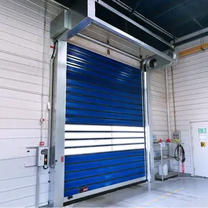 Factory Direct Sales Cheap Turbo Hard Fast Rolling Shutter Door High Speed Automatic Lift Doors