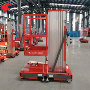 Mobil Küçük <span class=keywords><strong>Platform</strong></span> Asansörü 6m 8m 10m 12m 14m Kendinden Tahrikli Otomatik Sürüşlü Alüminyum Alaşımlı Kaldırma Platformu Fabrika ve Havadan Çalışma İçin - Product Image 5