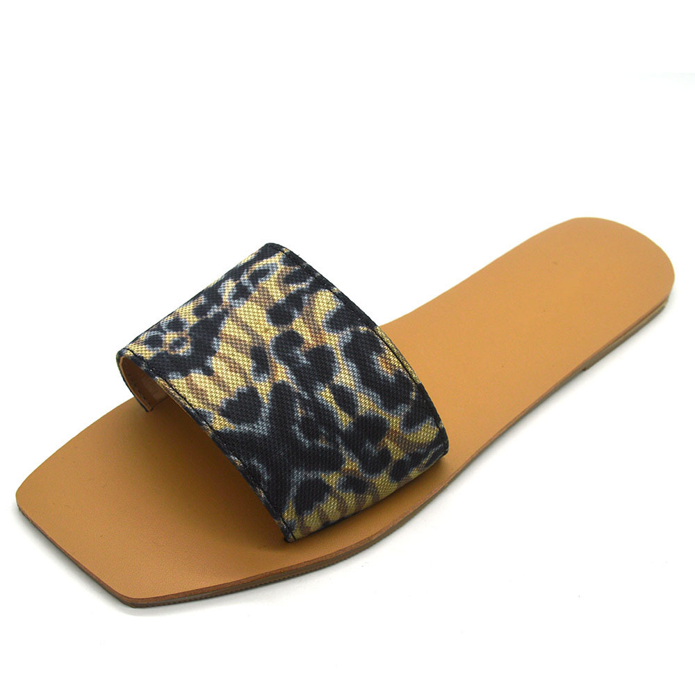 Fashion Outdoor Women Slippers Sandals PVC Holiday Trend Non-slip Flat Shoes