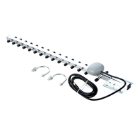 Haut-Gain 25dBi pour SMA mâle antenne sans fil extérieure 4G/2.4G WiFi amplificateur 1.5m câble Omni Yagi antenne Communication