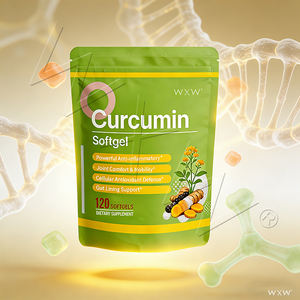 Gélules d'extrait de curcuma pour la santé du foie, idéales pour les personnes ayant une alimentation irrégulière et des habitudes de consommation alcoolique sociales - Product Image 4