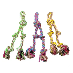Hot Selling Hochwertige New Star Rope Toy Gummi material Interaktiv, Seil Kauen Hundes pielzeug
