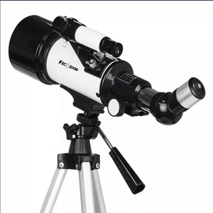 Télescope astronomique réfracteur SECOZOOM 70 mm d'ouverture, 400 mm, grossissement 16-40X, trépied rétractable en alliage d'aluminium - Product Image 1