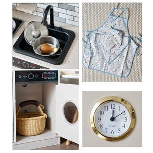Nuovo Set Giocattolo <span class=keywords><strong>Cucina</strong></span> <span class=keywords><strong>in</strong></span> <span class=keywords><strong>Legno</strong></span> con Suoni e Luci Realistici, Frigorifero <span class=keywords><strong>per</strong></span> Giochi di Ruolo Montessori <span class=keywords><strong>per</strong></span> <span class=keywords><strong>Bambini</strong></span> - Product Image 3