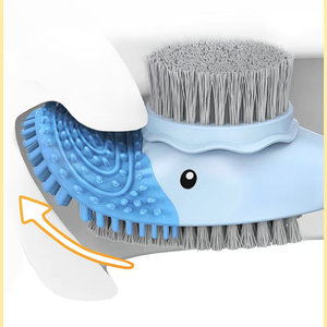 <span class=keywords><strong>Brosse</strong></span> douce en <span class=keywords><strong>silicone</strong></span> en forme de canard créatif sans bande morte avec agent de nettoyage <span class=keywords><strong>brosse</strong></span> de nettoyage pour toilettes - Product Image 6