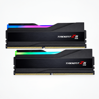 Kit de RAM de bureau G.SKILL Trident Z5 RGB DDR5 6800 64 Go (2x32 Go) CL34 F5-6800J3445G32GX2-TZ5RK