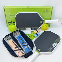 Raket Pickleball Ledao Core Honeycomb Ketebalan 16mm GEN4 Thermoformed Serat Karbon T700 Berkualitas Tinggi Usapa