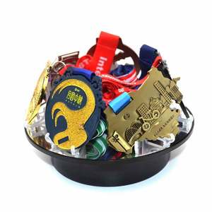 Médailles Métalliques Personnalisables avec Logo pour Événements Sportifs : Basketball, Tennis de Table, Badminton, Marathon, Course à Pied, Médaille à Poulie - Product Image 3