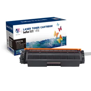 printer toner compatible CF217A 17A toner cartridge CF217 with chip for hp laserjet pro m102w m130fn