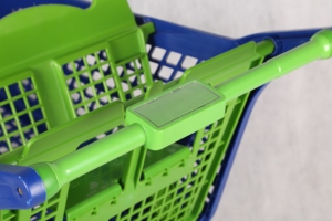 Highbright Hot-Seller <b>Plastic</b> Shopping <b>Trolley</b> for Supermarket & Retail Stores - Product Image 5