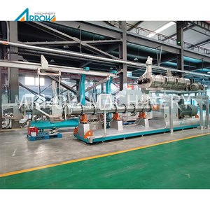เครื่องอัดรีดอาหารปลานิลแบบเปียกเครื่องป้อนอาหารปลาแบบเพลาคู่ทำจากสแตนเลส - Product Image 5