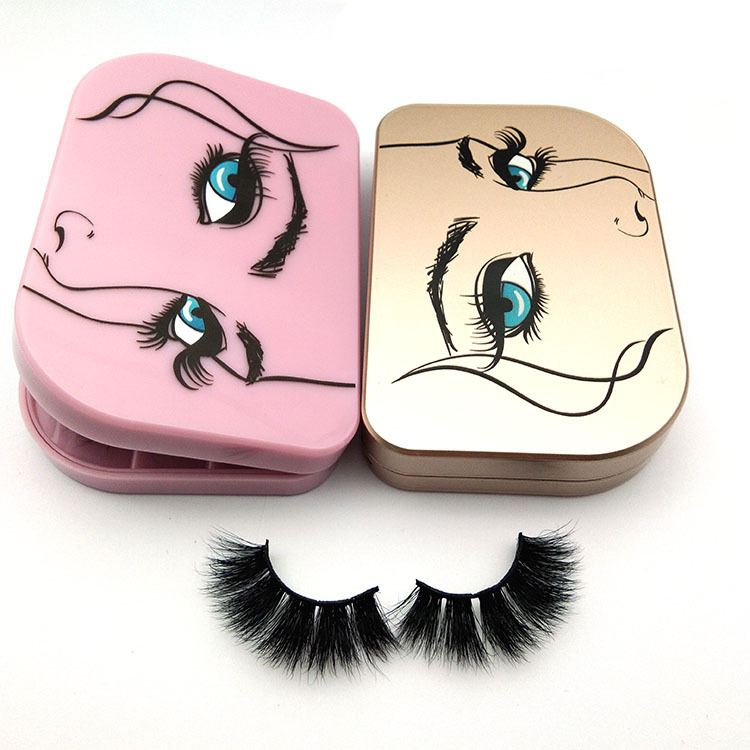 Paquet personnalisé 100% Réel Sibérien fourrure De Vison 3d Faux Cils
