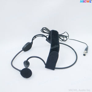 Casque Super cardioïde professionnel ME3-II Microphone serre-tête ME3 micro à condensateur pour SLX <span class=keywords><strong>ULX</strong></span> G2 G3 G4 sans fil 3.5mm 4Pin 3Pin - Product Image 6