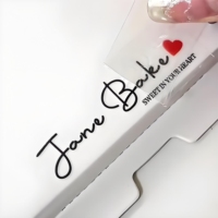 Etiquetas Transparentes Personalizadas, Adhesivos Desprendibles, Resistentes al Agua, Logotipo de Empresa, Marcas Registradas